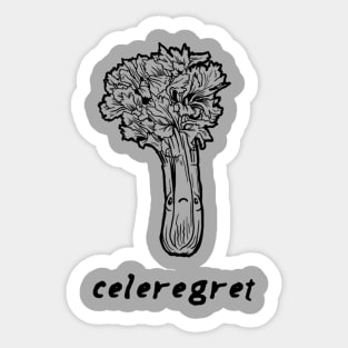 Melondrama: Celeregret Sticker